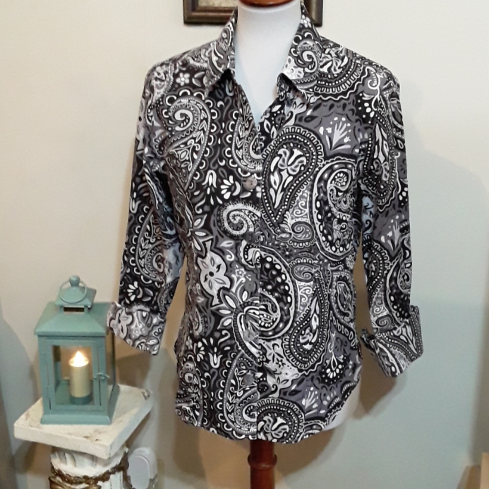Coldwater Creek long sleeve button-down